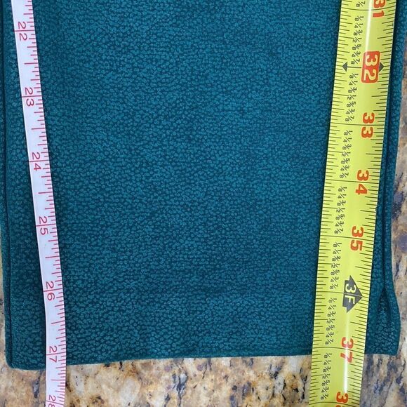 ❤️Last Chance Chico’s Emerald Color High Waisted Slim Fit Pants Size 8 - Picture 8 of 9